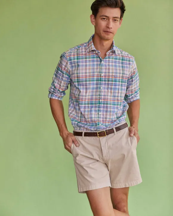 Spread Collar Sport Shirt^Sid Mashburn Discount
