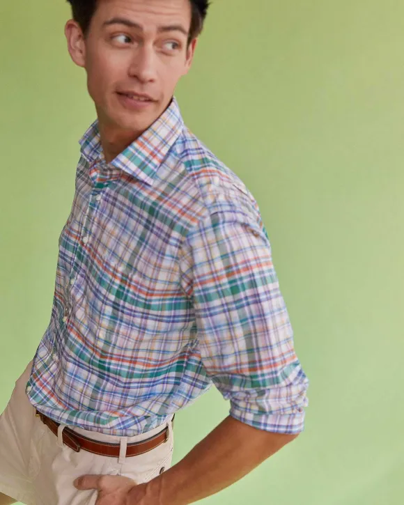 Spread Collar Sport Shirt^Sid Mashburn Discount