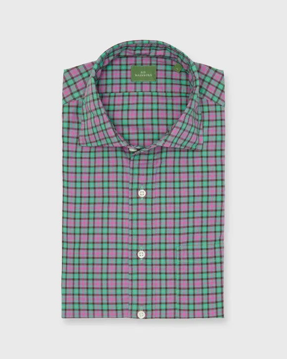 Spread Collar Sport Shirt^Sid Mashburn Hot