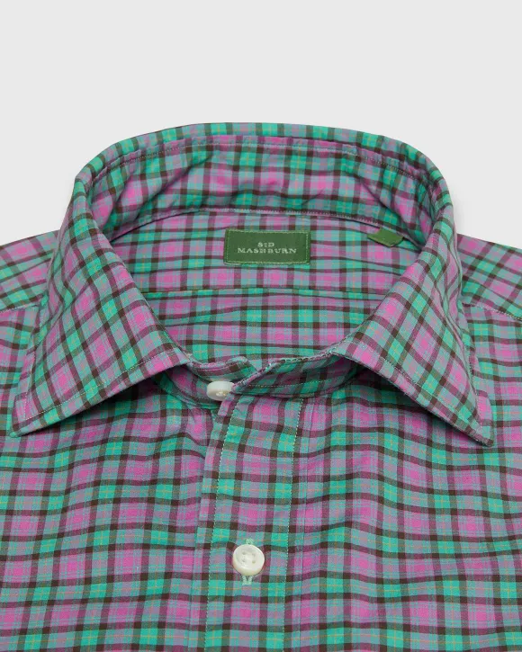 Spread Collar Sport Shirt^Sid Mashburn Hot