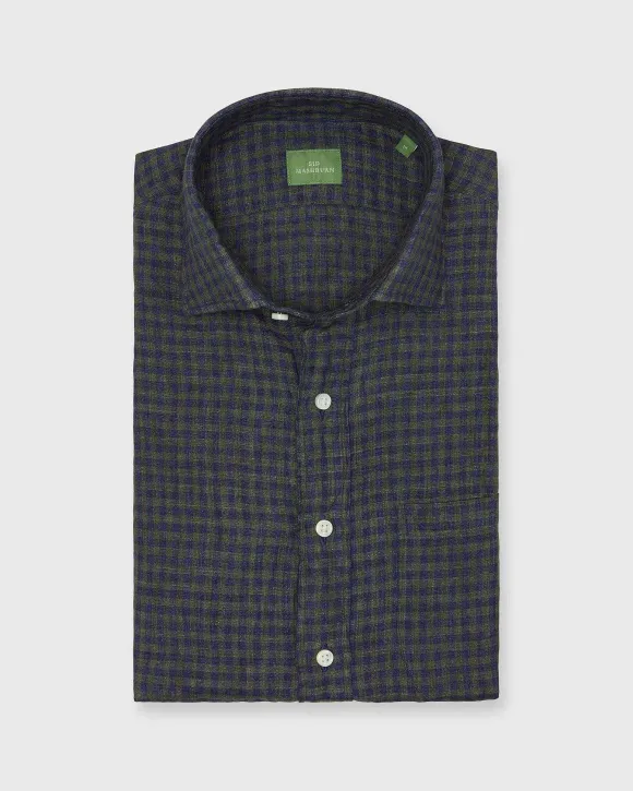 Spread Collar Sport Shirt^Sid Mashburn Flash Sale