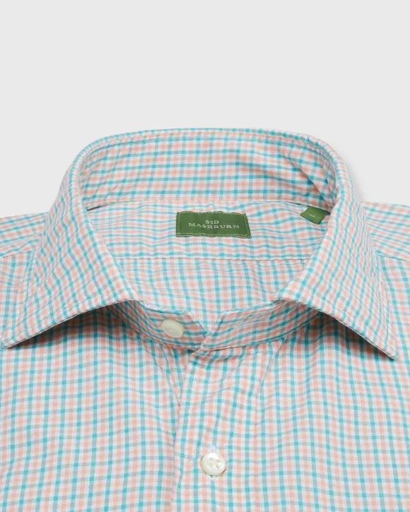 Spread Collar Sport Shirt^Sid Mashburn Hot