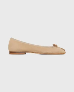 Square-Toe Ballet Flat^Ann Mashburn Hot