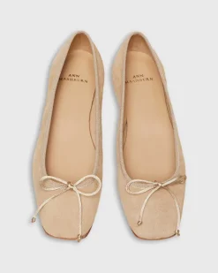 Square-Toe Ballet Flat^Ann Mashburn Hot