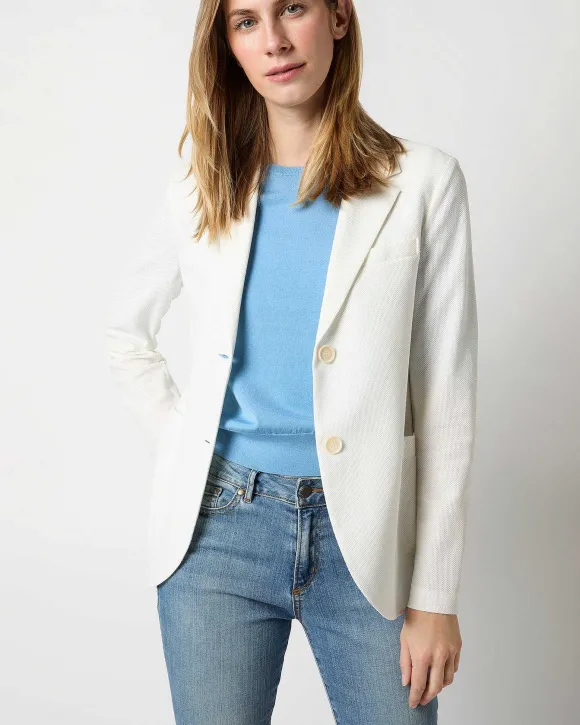 Stand-Up Collar Blazer^Harris Wharf Hot