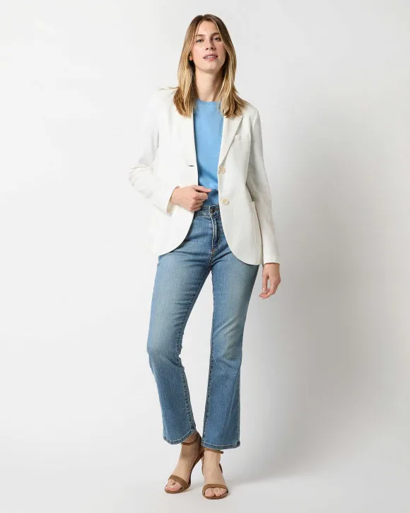 Stand-Up Collar Blazer^Harris Wharf Hot
