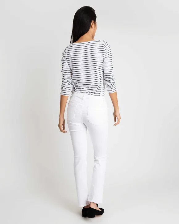 Straight Leg 5-Pocket Jean^Ann Mashburn New