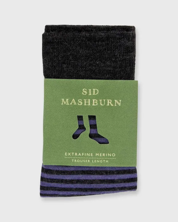 Striped Trouser Dress Socks^Sid Mashburn New
