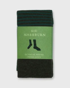 Striped Trouser Dress Socks^Sid Mashburn Best Sale