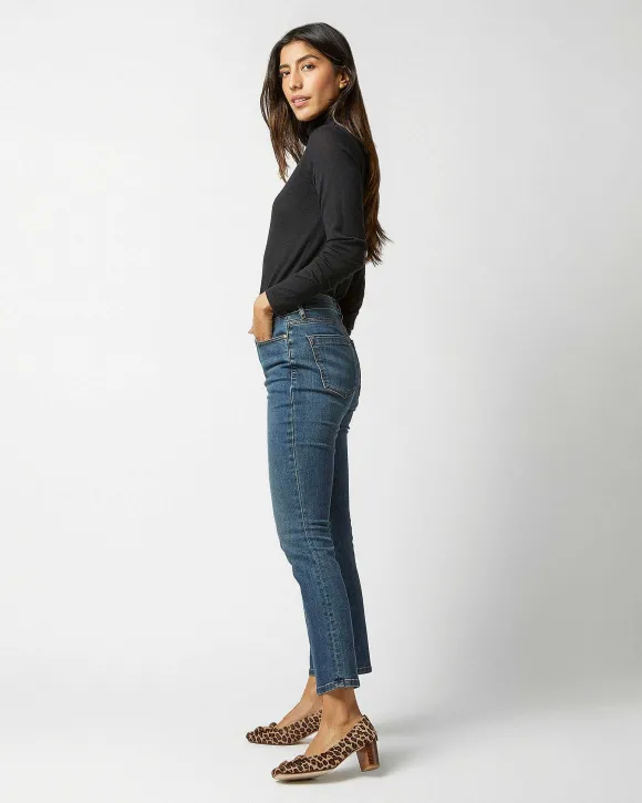 Superfine Funnel-Neck Sweater^Ann Mashburn Flash Sale