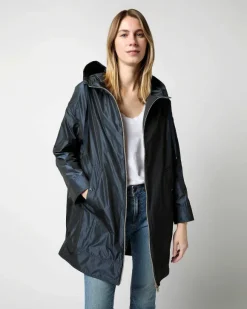 Techno Taffeta A-Line Parka^Herno Cheap