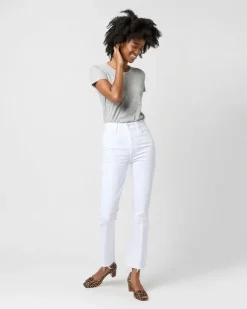 The Hustler Ankle Fray Jean^Mother Denim Outlet