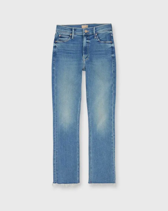 The Mid Rise Dazzler Ankle Fray Jean^Mother Denim New