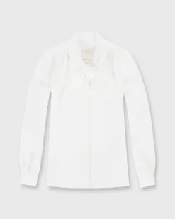 Tie-Neck Blouse^Ann Mashburn Best Sale
