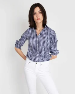 Tomboy Popover Shirt^Ann Mashburn Cheap