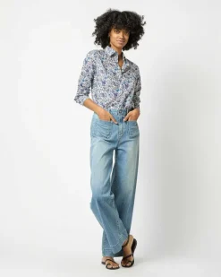 Tomboy Popover Shirt^Ann Mashburn Discount