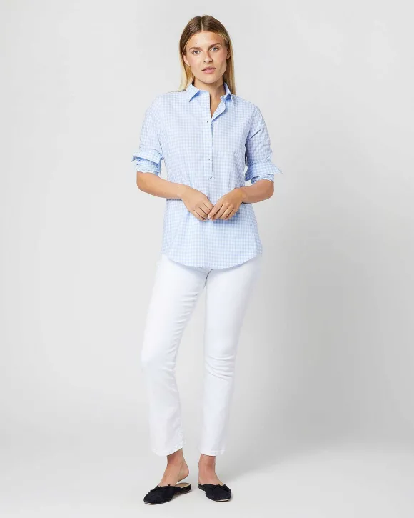 Tomboy Popover Shirt^Ann Mashburn Discount