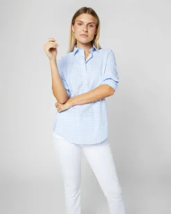 Tomboy Popover Shirt^Ann Mashburn Discount