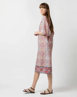 Trapunto Blouson Dress^Ann Mashburn Store