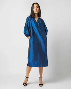 Trapunto Blouson Dress^Ann Mashburn Cheap