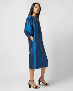 Trapunto Blouson Dress^Ann Mashburn Cheap