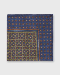 Wool/Silk Pocket Square^Sid Mashburn Store
