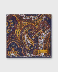 Wool/Silk Pocket Square^Petronius Best