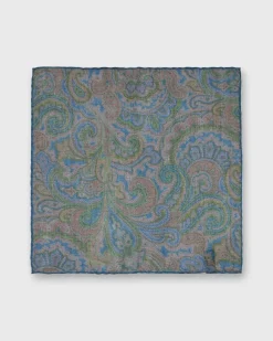 Wool/Silk Pocket Square^Sid Mashburn Fashion