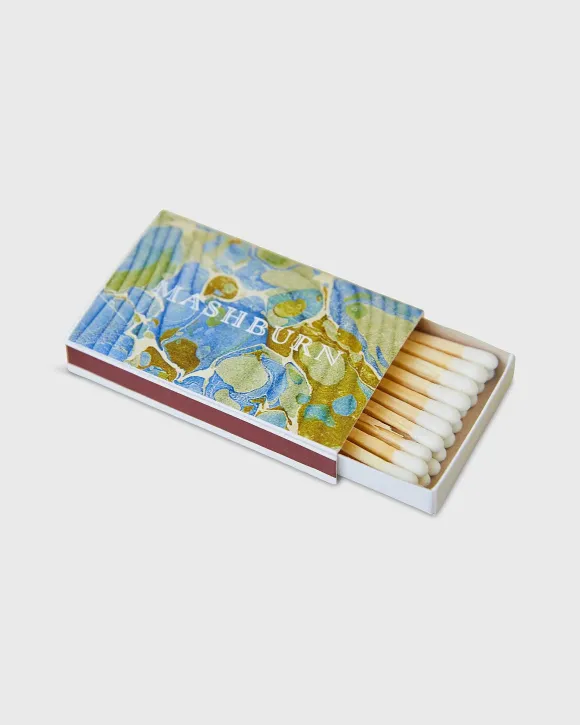 Wrapped Scented Candle & Matchbox^Mashburn Shop